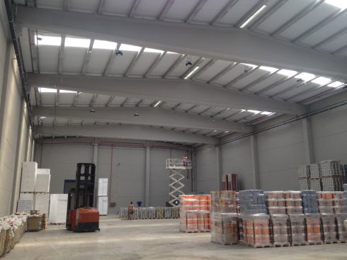 Pinturas Isaval: Ampliación de fábrica de formulación de pinturas en Ribarroja (Valencia)