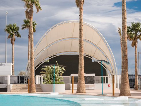 Marina Beach Club: Proyecto de instalaciones para club de playa en la Marina Real Juan Carlos I de Valencia