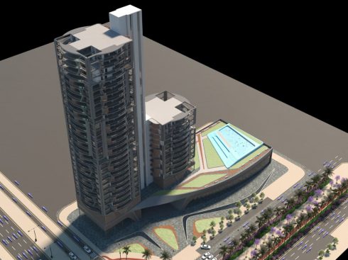 Kronos: Propuesta edificio de viviendas en Valencia. Concurso