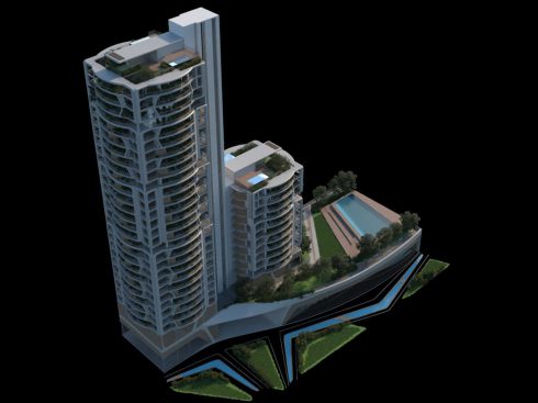 Kronos: Propuesta edificio de viviendas en Valencia. Concurso