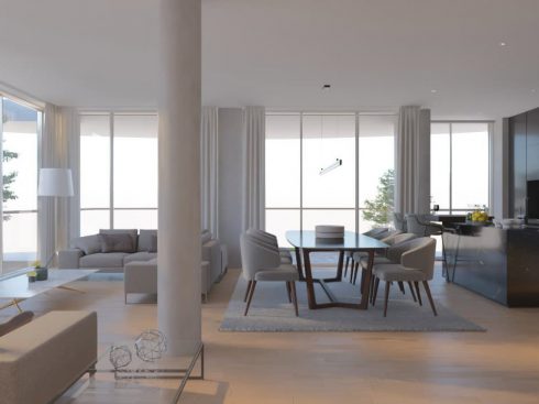 Kronos: Propuesta edificio de viviendas en Valencia. Concurso