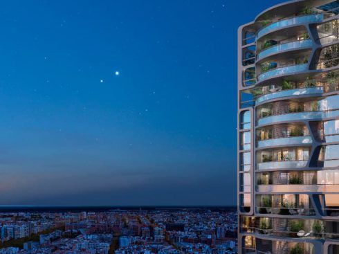 Kronos: Propuesta edificio de viviendas en Valencia. Concurso