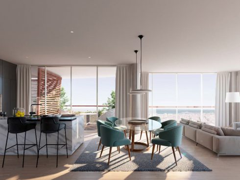 Kronos: Propuesta edificio de viviendas en Valencia. Concurso