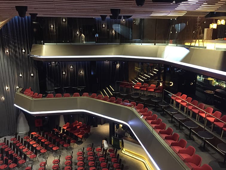 Cine Condado: Proyecto de instalaciones para gastro-show-club en Denia (Alicante)