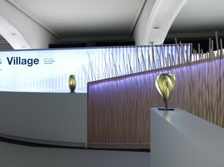 Instalaciones para el “Village” del Open 500 Tenis (Valencia)