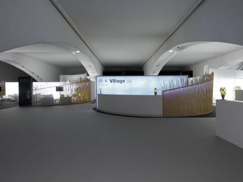 Instalaciones para el “Village” del Open 500 Tenis (Valencia)