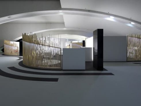 Instalaciones para el “Village” del Open 500 Tenis (Valencia)