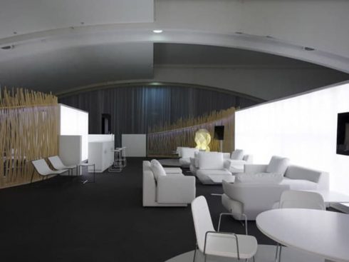 Instalaciones para el “Village” del Open 500 Tenis (Valencia)