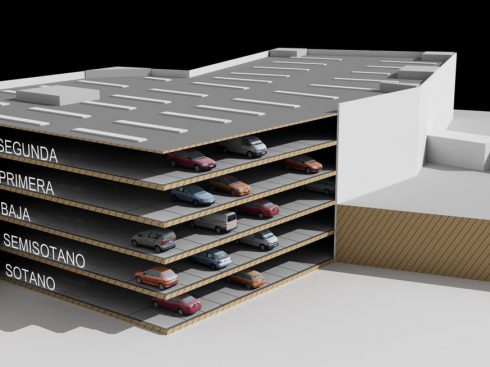 Edificio de oficinas y Aparcamiento de 520 pl. en Alaquás (Valencia)