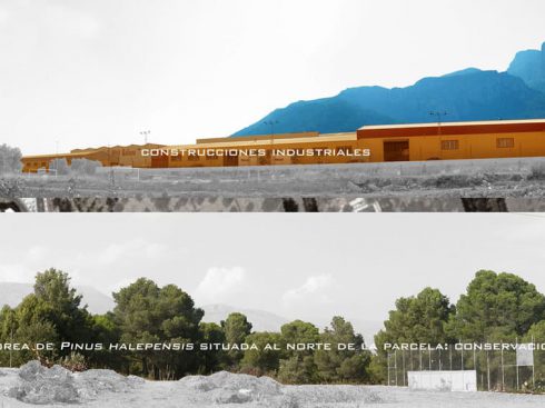 Anteproyecto de Polideportivo con Rocódromo, en Polop (Alicante)