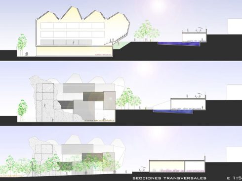 Anteproyecto de Polideportivo con Rocódromo, en Polop (Alicante)