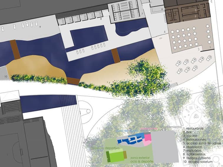 Anteproyecto de Polideportivo con Rocódromo, en Polop (Alicante)