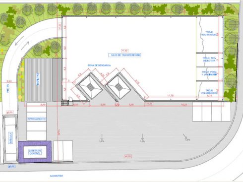 Planta Gestión de Residuos Urbanos. Plan Zonal X, XI y XII