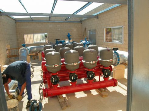 Canalización Agua de Riego “Ciudad de la Luz”, en Alicante