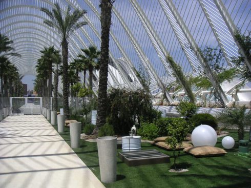 Terraza y discoteca UMBRACLE en Ciudad de las Ciencias, Valencia
